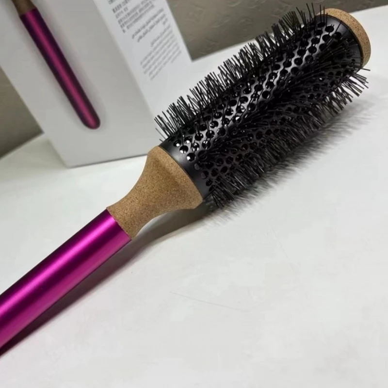 For Dyson Comb+Wide Tooth Comb+Cylinder Comb Massage Hairbrush Hairdressing Curly Styling Tools