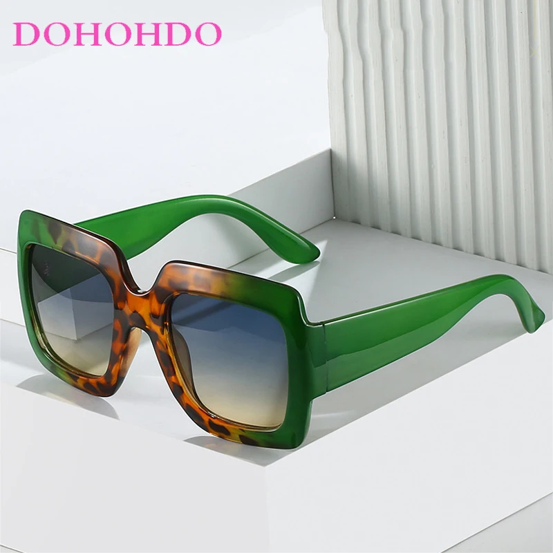 

Oversized Square Sunglasses For Women Men Fashion Luxury Brand Design Hip Hop Glasses Outdoors Street Photography Shades UV400