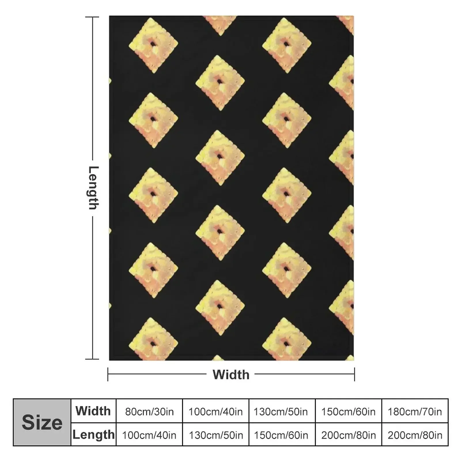 Cheez it Throw Blanket Decorative Sofa For Baby Luxury Throw Blankets