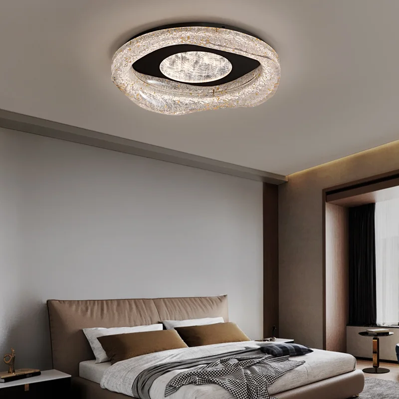 

Italian minimalist living room, light luxury designer, new home master bedroom room, post-modern ceiling lamp