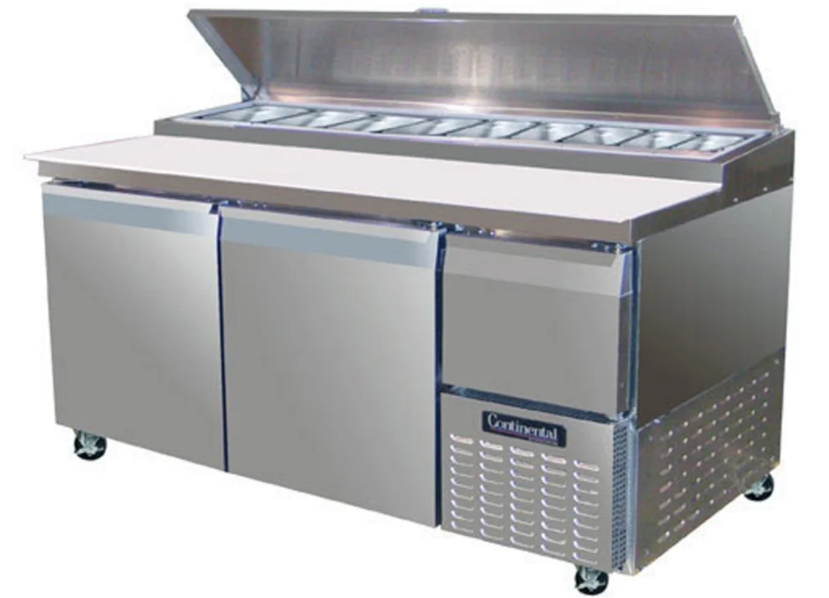 Commercial Fresh Keeping Equipment Pizza Sandwiches Sushi Salad Making Table Counter Refrigeration