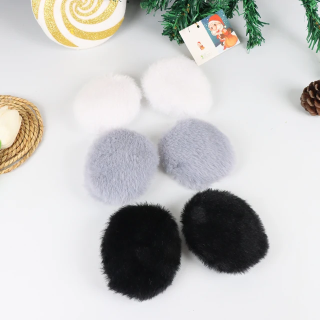 Unisex Outdoor futrzane nauszniki bez nauszników zimowe nauszniki wiatroszczelne nauszniki ochronne prezenty świąteczne