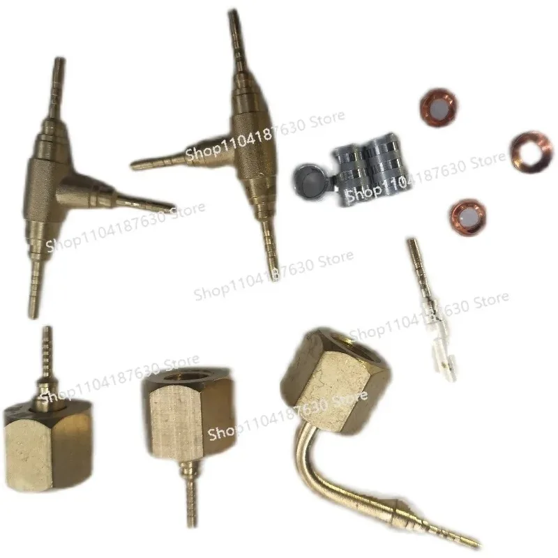 

Cold Storage Refrigeration Unit Tee Pipe High Pressure Pipe Refined Oil Gauge Pressure Controller Two-way Hose Low