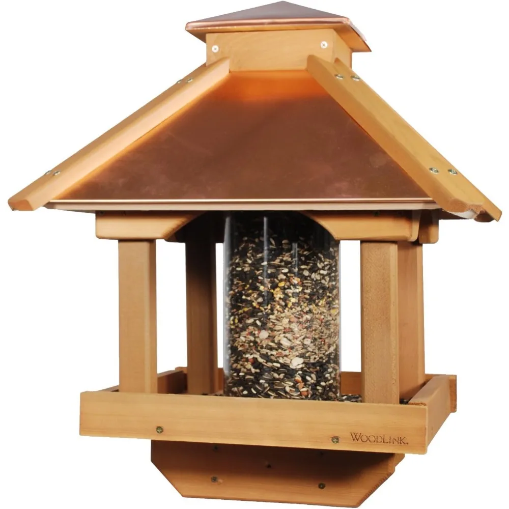 

COPGAZEBO Coppertop Wood Gazebo Bird Feeder