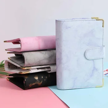 A6 Çok Renkli Gevşek Yaprak Defter, Çıkarılabilir Tasarruf Kitabı, Okul Öğrencilerinin Öğrenimi ve Eğitimi için Popüler