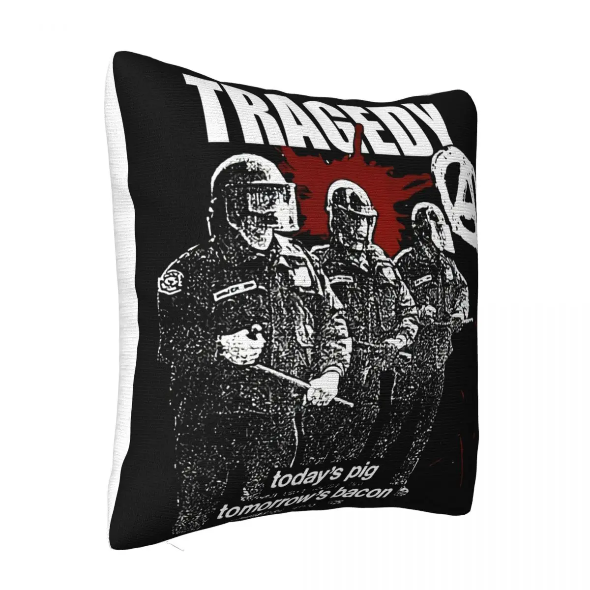 المأساة الفرقة D Beat Thrash Crust له البطل ذهب من Ashes Rise طباعة جديدة السعر المنخفض الاتجاه أي شعار كيس وسادة #2