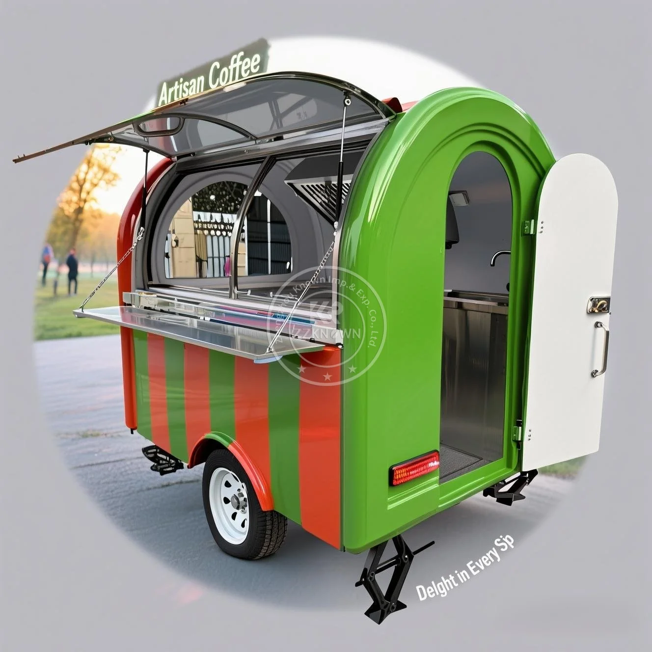 

2025 Mobile Concession Trailer BBQ Restaurant Hot dog pizza Ice Cream Food Truck for Outdoor Event Catering