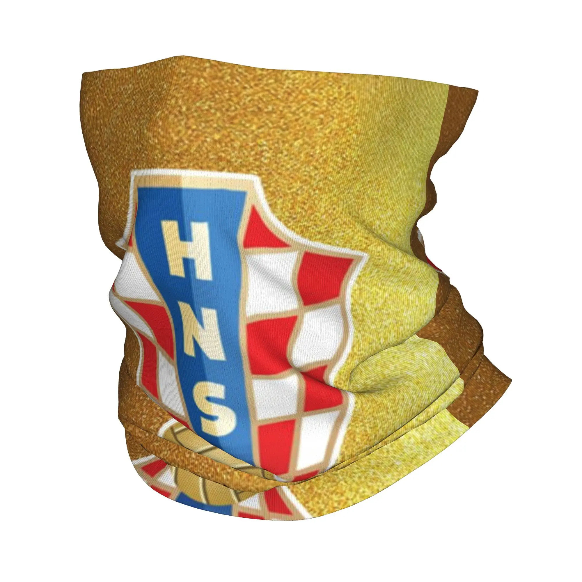 Croatia Bandana Neck  Cover  Printed Motor Motocross   Face Mask   Running  Unisex Adult  Windproof
