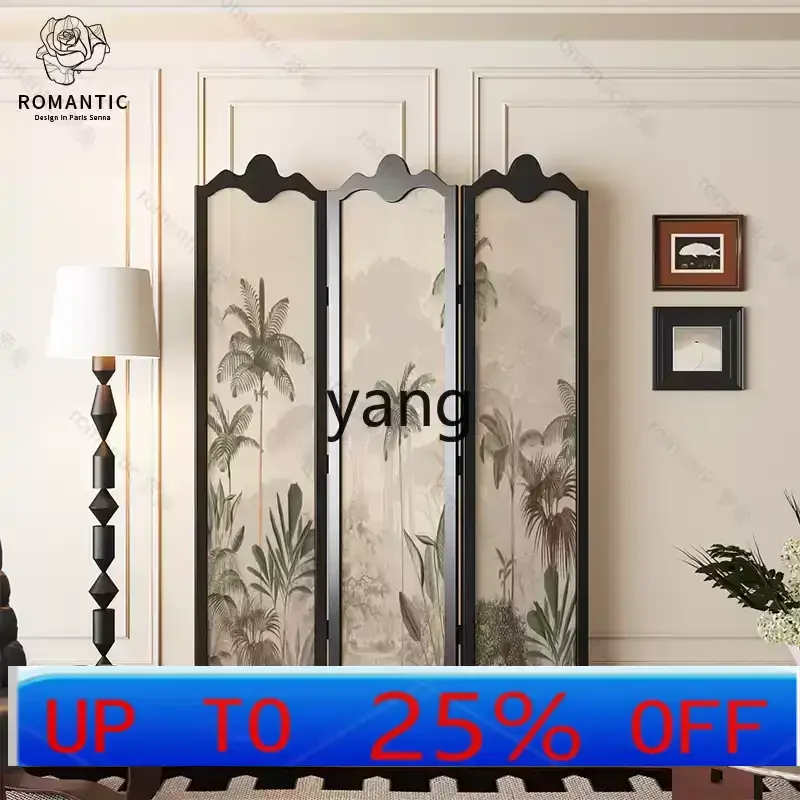 LH  screen living room folding mobile entrance door bedroom shade modern simplicity