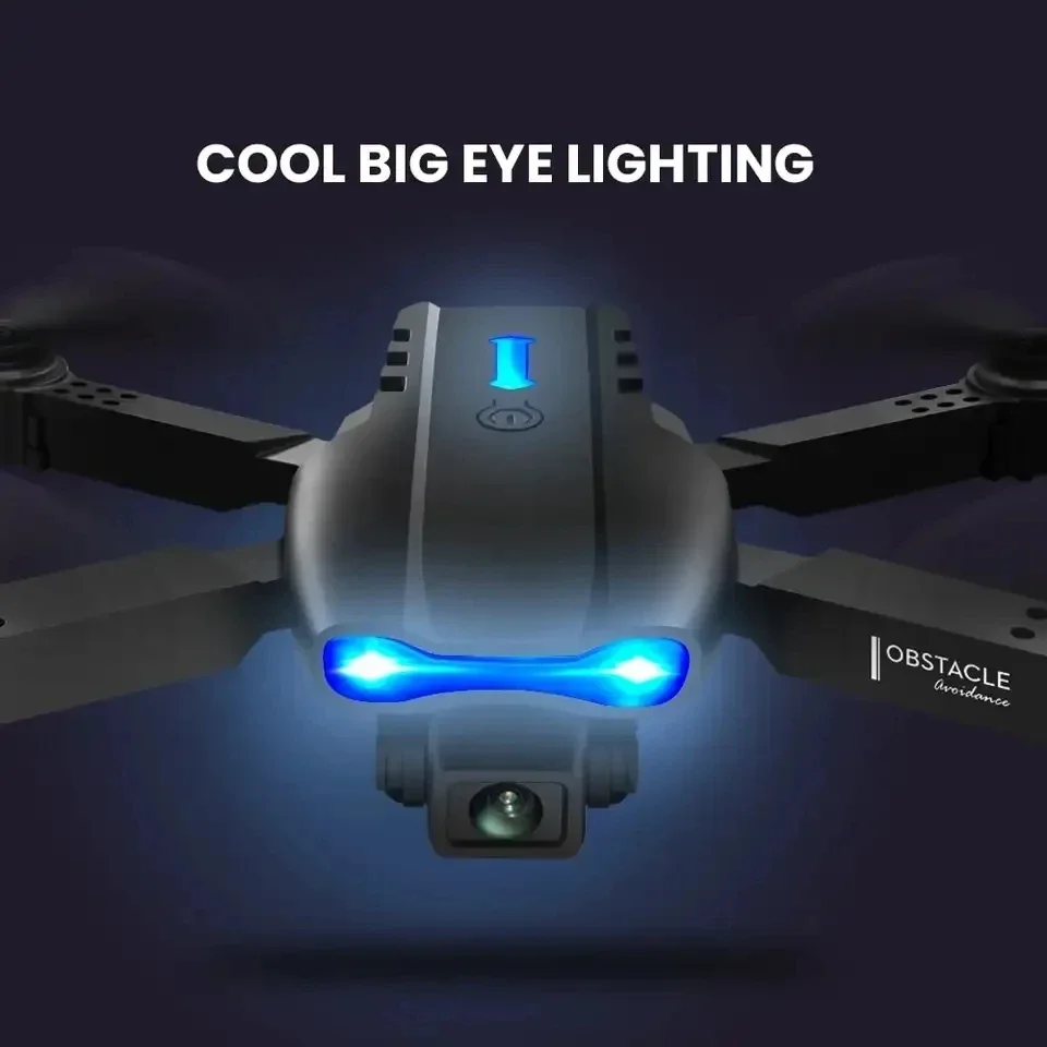 E99 K3 Pro Drone 4K Camera Foldable Mini RC Quadcopter Altitude Hold WiFi FPV Aerial Photography Toy Helicopter for Adults Kids