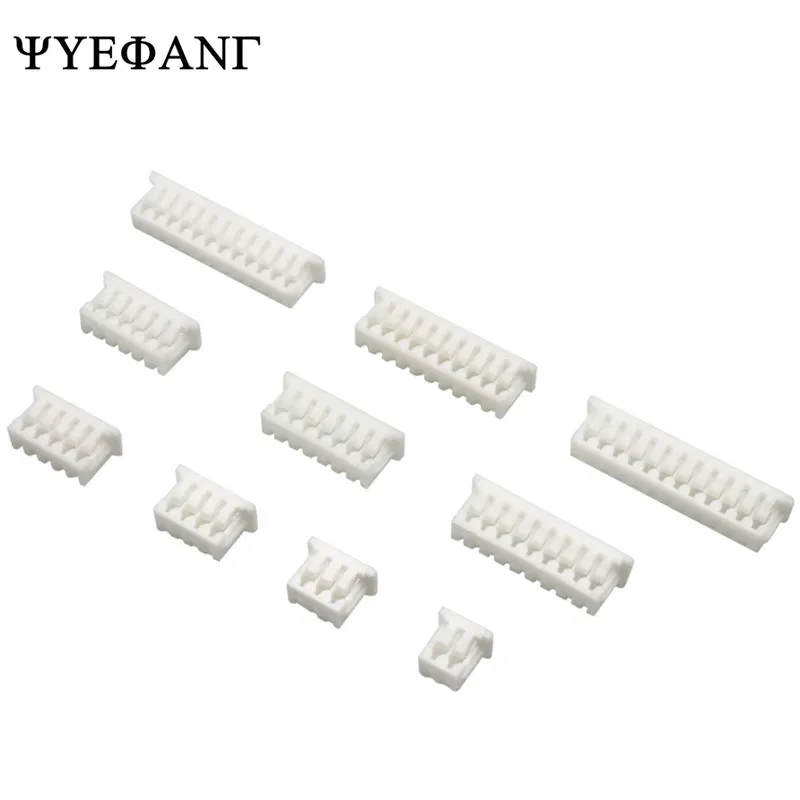 10sets MICRO JST 1.25 2/3/4/5/6/7/8/9/10 Pin Connector 1.25MM Pitch Curved needle / Straight Pin Header + Housing + Terminal image 2