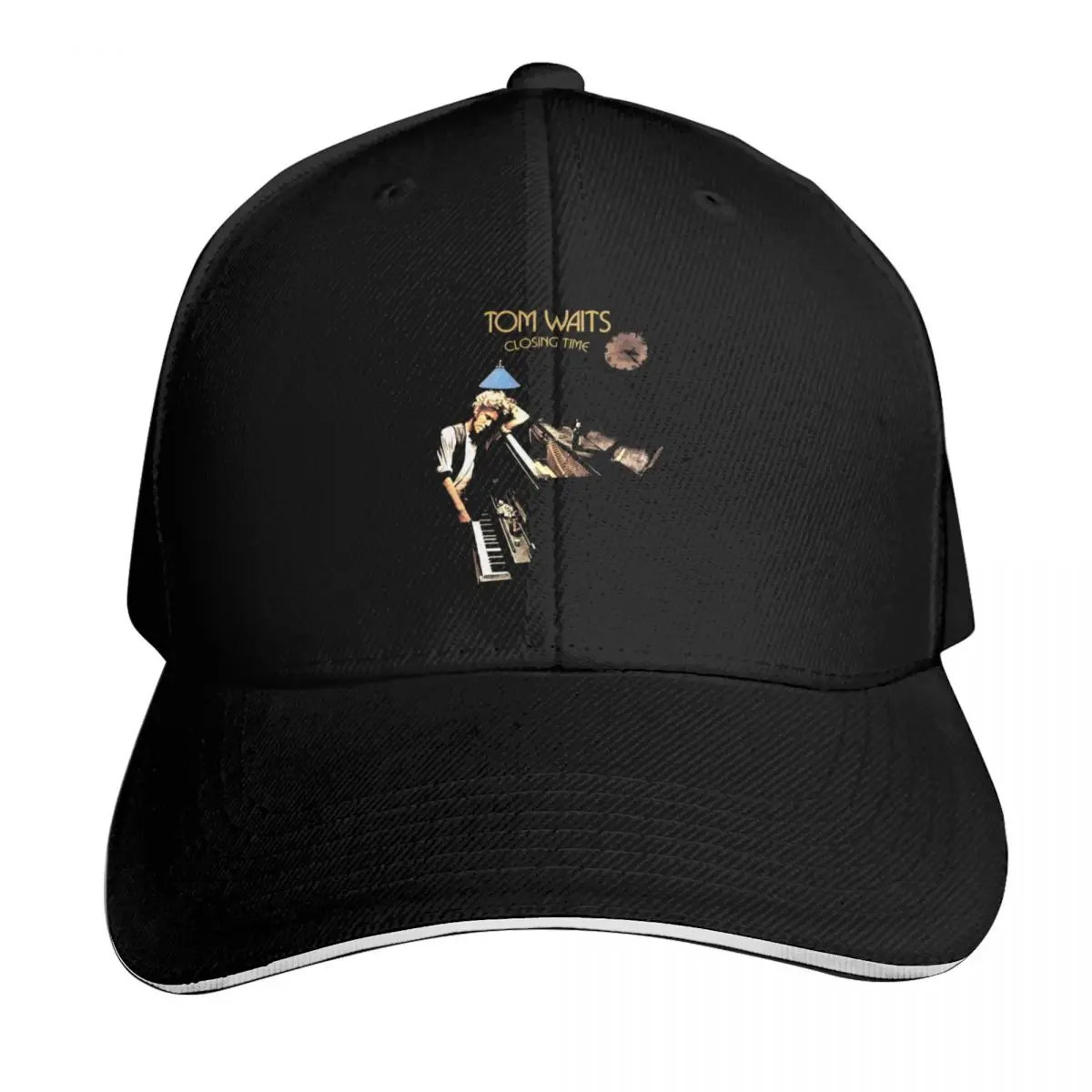 Tom-Waits Baseball Cap Gift for Him Her Casual Daily Wear Quick Dry Performance