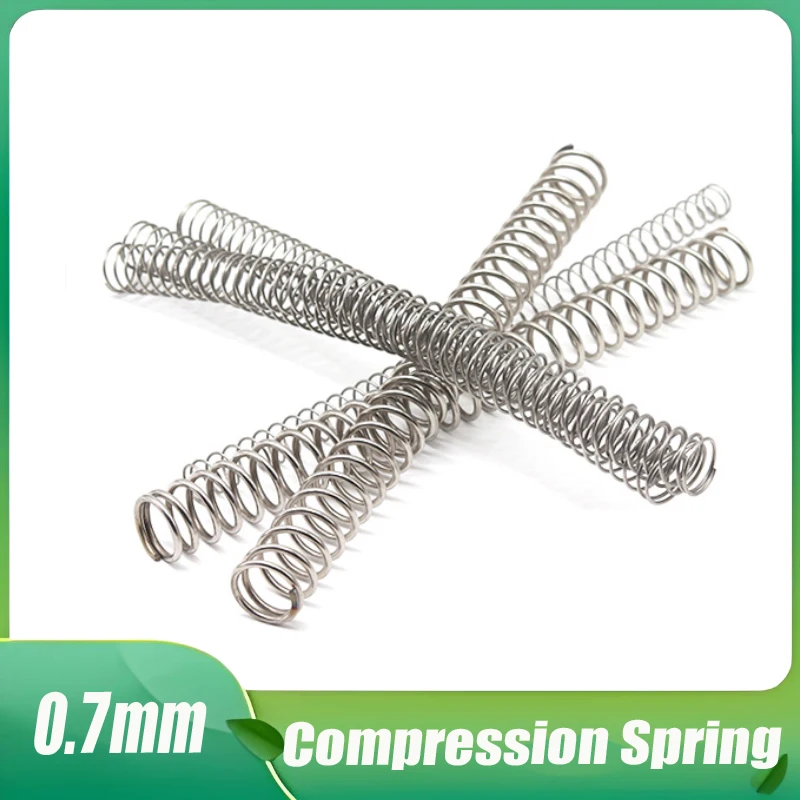 

10PCS Outer Diameter 0.7mm Galvanized Y-shaped Compression Spring Return Spring Length 60mm-100mm Outer Diameter 5mm-12mm