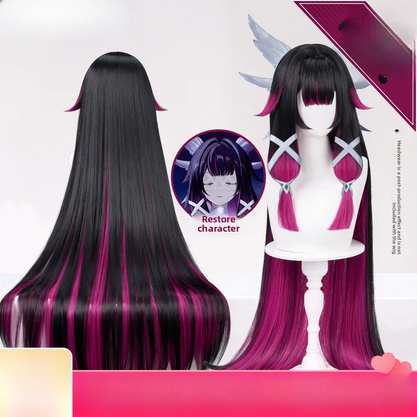 

The Original God Columbia Cos Wig Fool All Girls Fake Hair Sideburns Gradual Change Without Deposit Hairpin