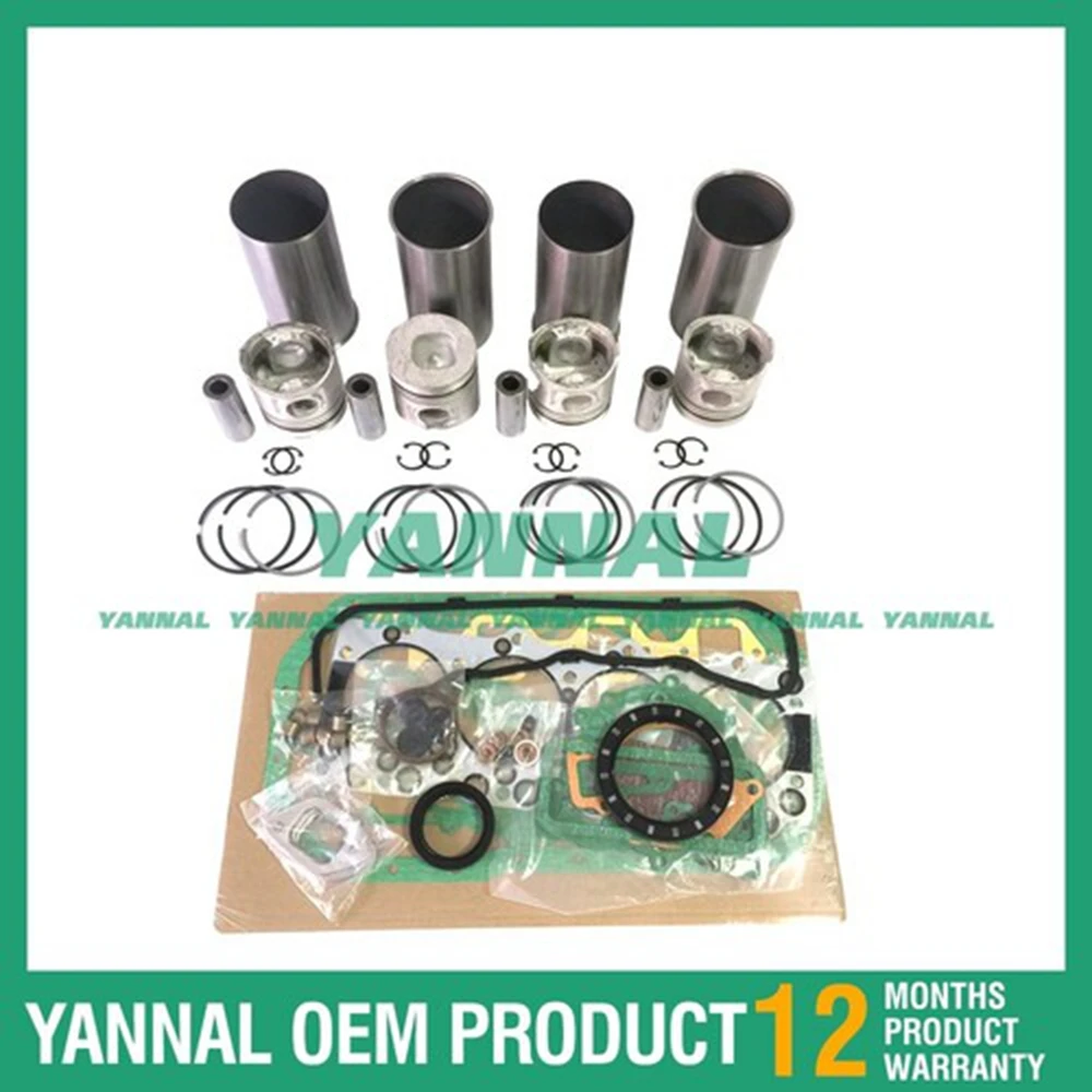 

For Isuzu 4BC2 Overhaul Rebuild Kit Full Head Gasket Set Bearing