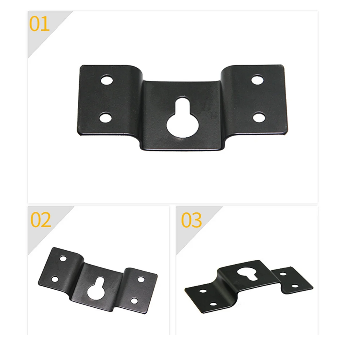 Speaker Wall Mount Bracket Ceiling Stand Clamp Surround Speaker Rear Hook Hanger Plate for Speaker Accessories