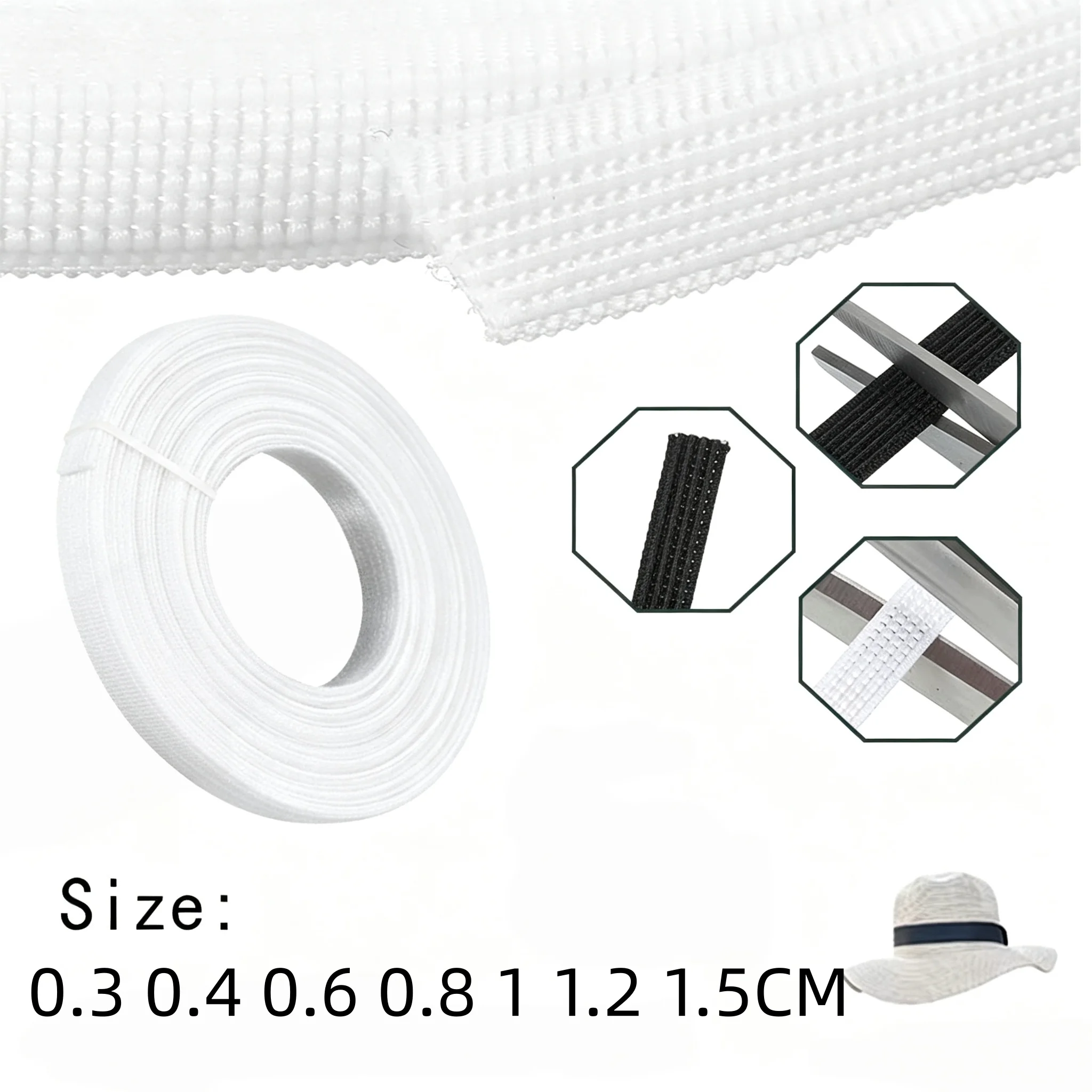 Sewing Roll - 50 yard/roll Kain Polyester Fish Boning