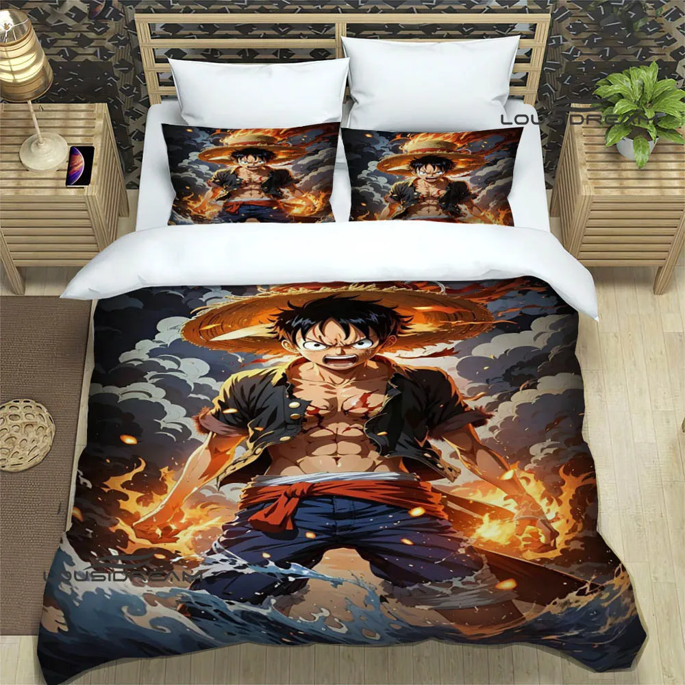 3D cartoon One P-Piece Bedding Sets exquisite bed supplies set duvet cover bed comforter set bedding set luxury birthday gift