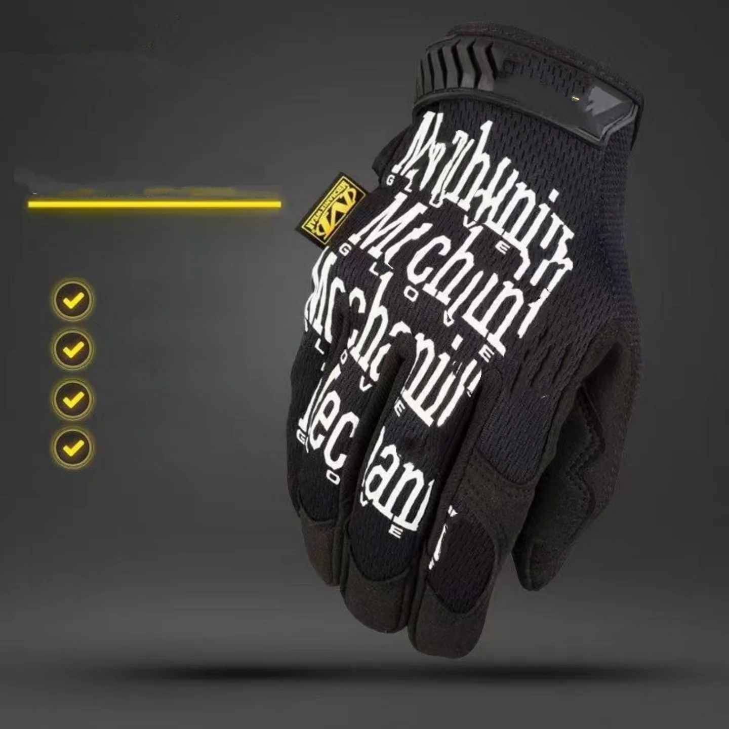 Unisex Cycling Climbing Gloves Breathable Wear Resistant Tactical Work Gloves Spring Autumn Outdoor Mountain Climbing Gloves