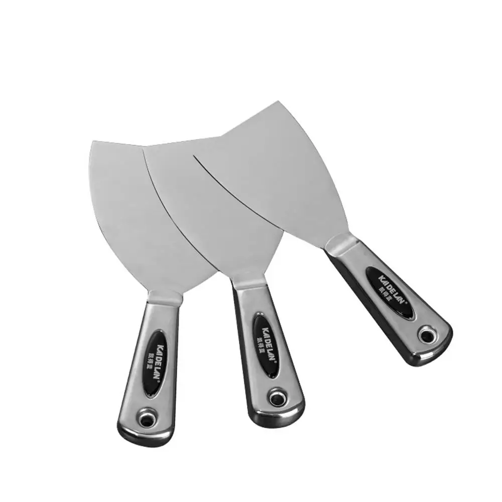 الفولاذ المقاوم للصدأ المتكاملة سكينة معجون دريوال القشط شفرة تنعيم اللوحة التشطيب ملء ملعقة أدوات التجصيص #1