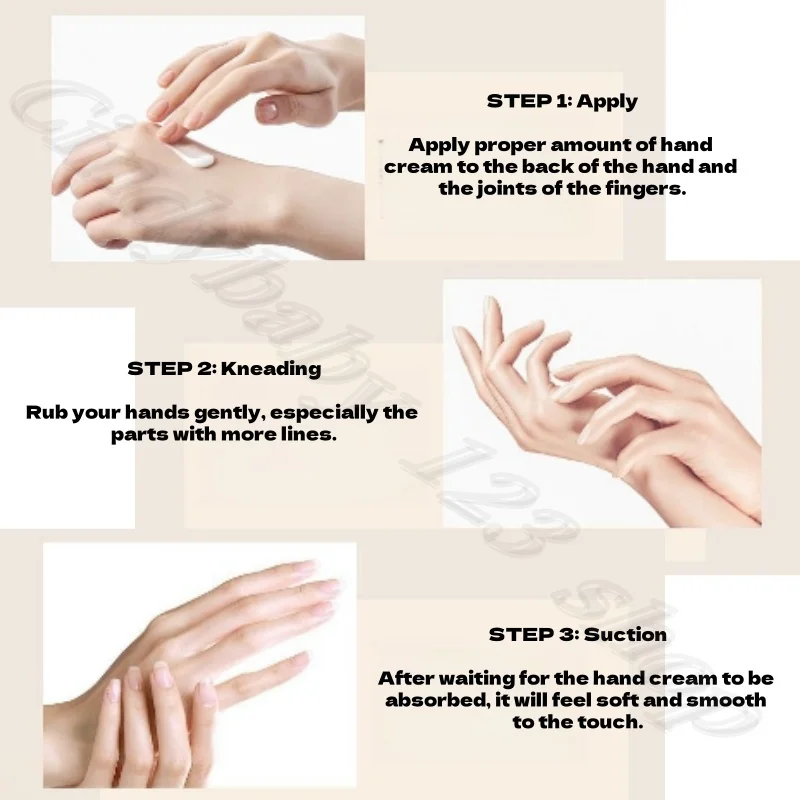 Krem do rąk z francuskim romantycznym zapachem Kolagen Witamina C Odżywczy ochraniacz na dłonie Trwały zapach róży/figi 80g