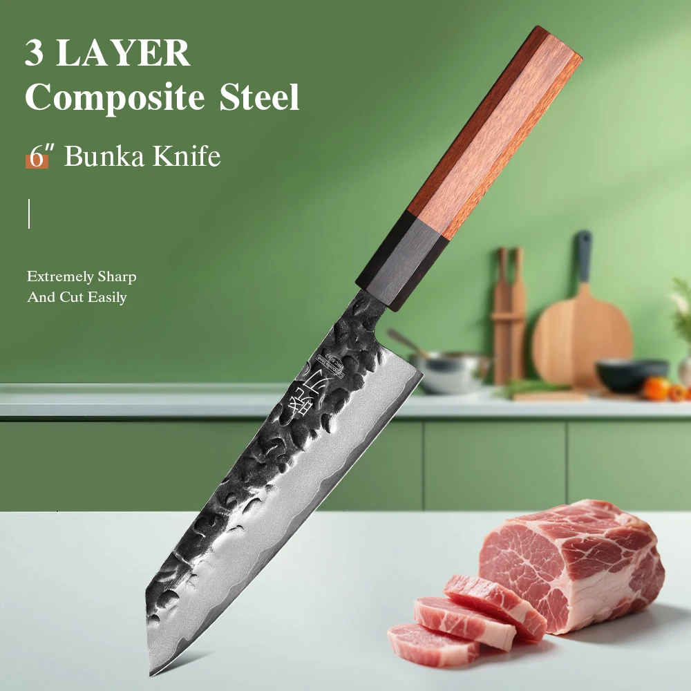6"Inch Bunka Chef K…
