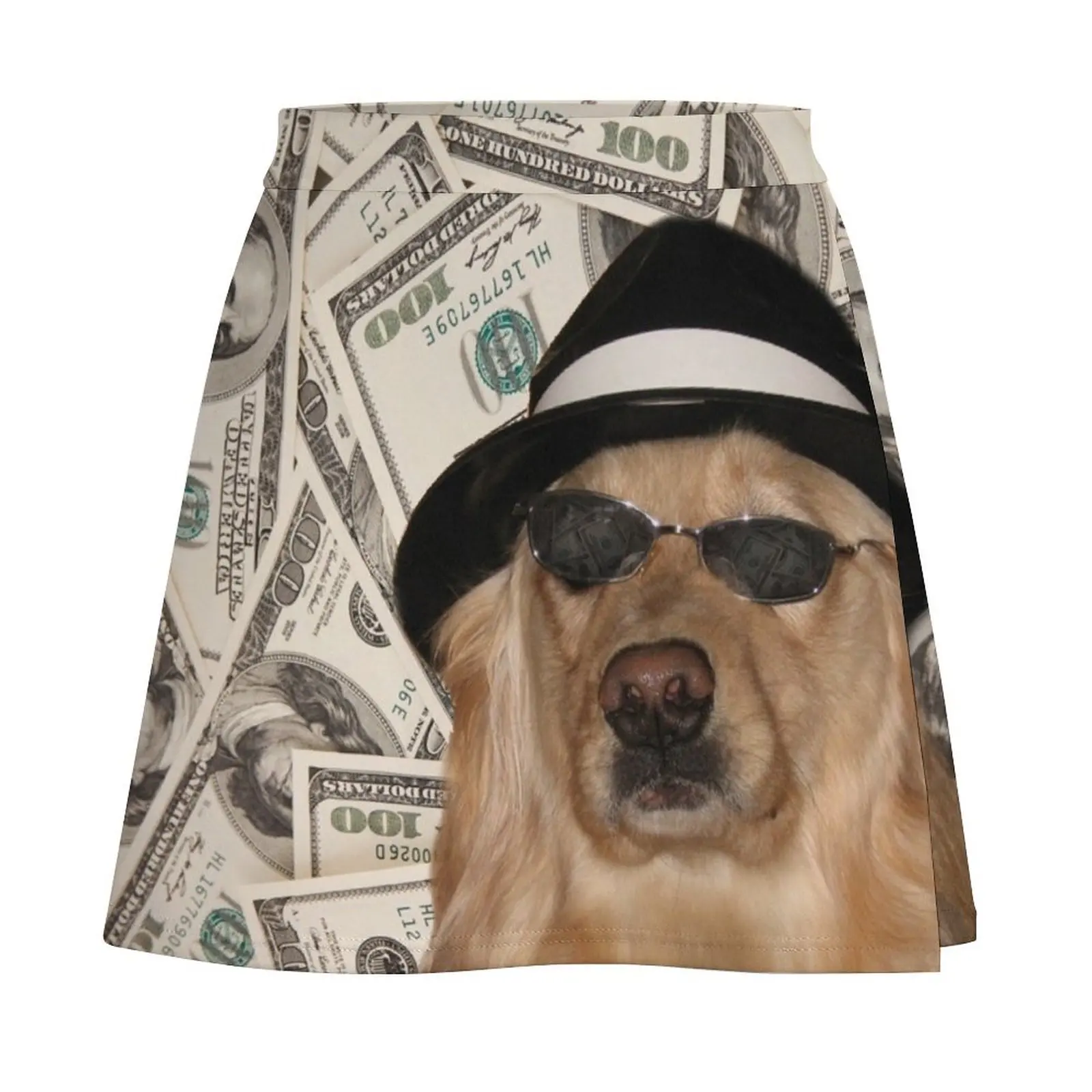 Rich Dog, Doggo #3 Mini Skirt womans clothing Woman skirts skirt skirt women