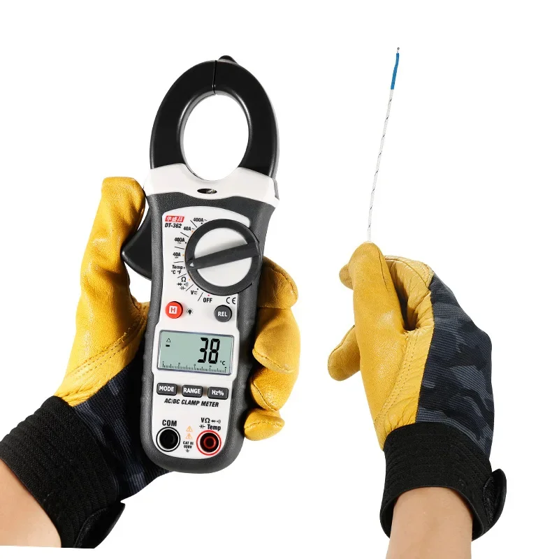 

DT-362 AC/DC High Precision Automatic Digital Clamp Ammeter Automatic Range Digital Clamp Meter for AC/DC Digital Clamp Meter