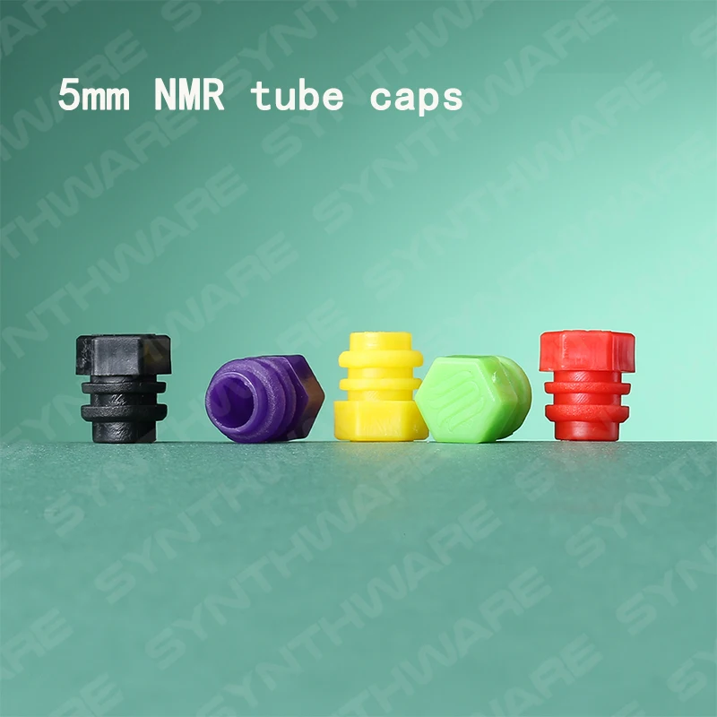 

Laboratory 5mm micro NMR tube caps, resonance tube caps, sample tube caps, equipment, and instruments.