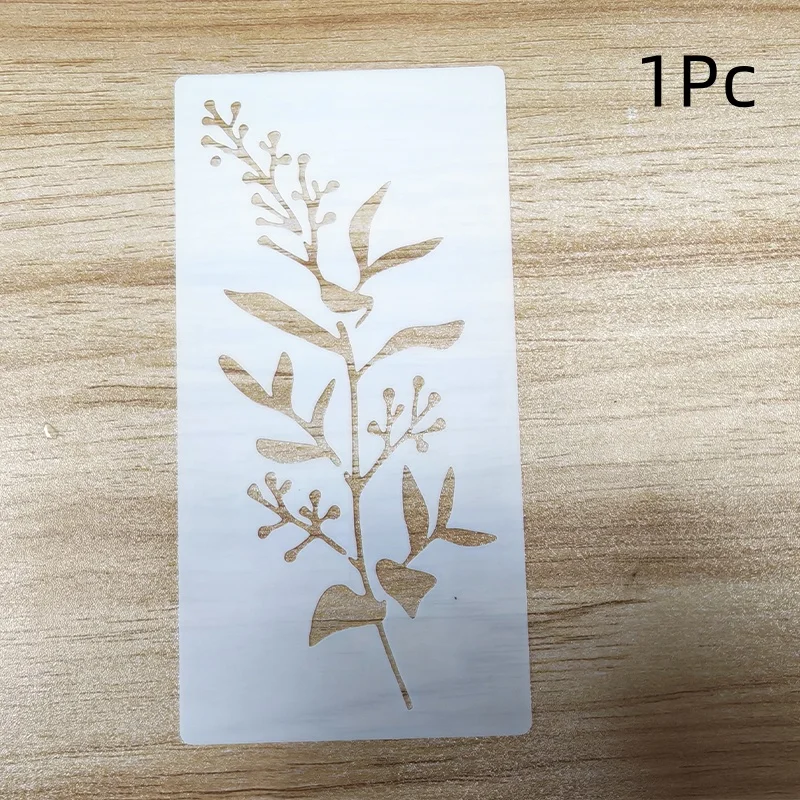 18 Pcs Flower Leaf Stencils, Reusable Painting Templates