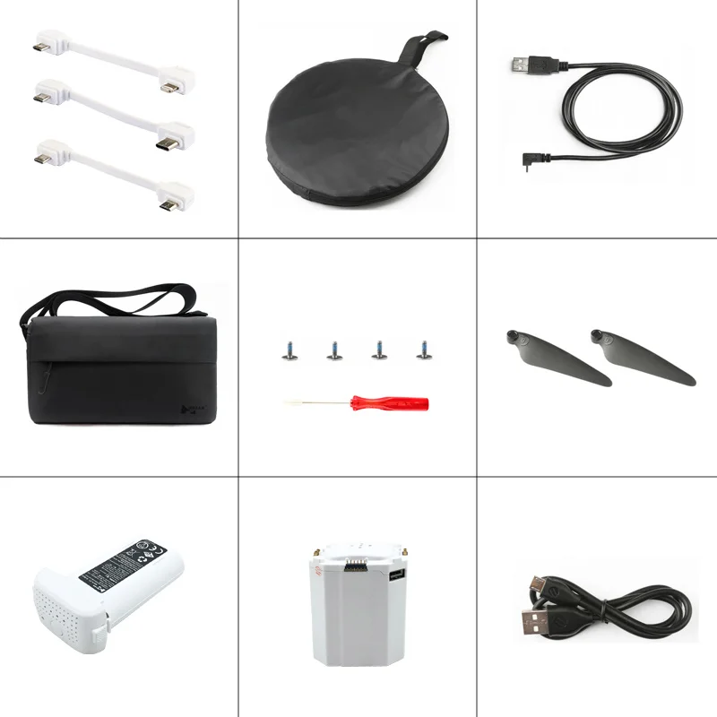 Hubsan ZINO MINI SE Spare Parts Accessories Propellers /  Intelligent Battery / Cables / Carry Bag / Charger / Controller