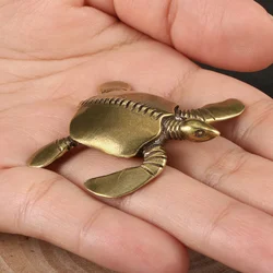 Ancient Turtle Brass Figurines Cretaceous Marine Organisms Vintage Home Garden Desk Decoration Tea Pet Retro Handicrafts