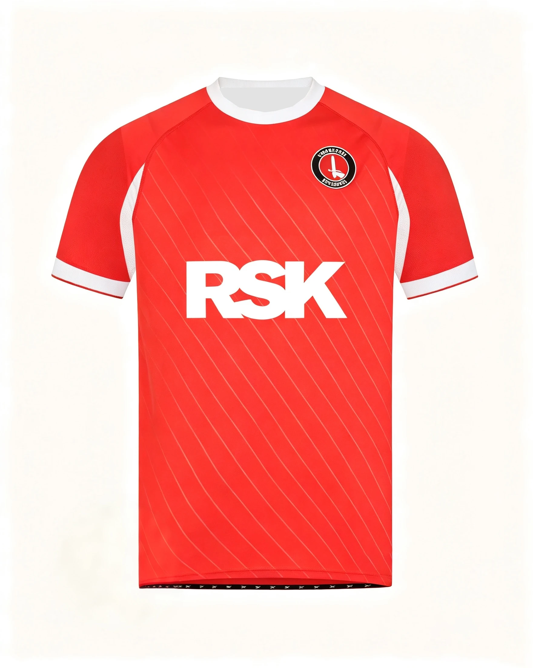2026 Charlton Athletic 3D Printed Football Jersey Men's Summer Quick Drying Short Sleeved T-shirt Family Matching Clothing