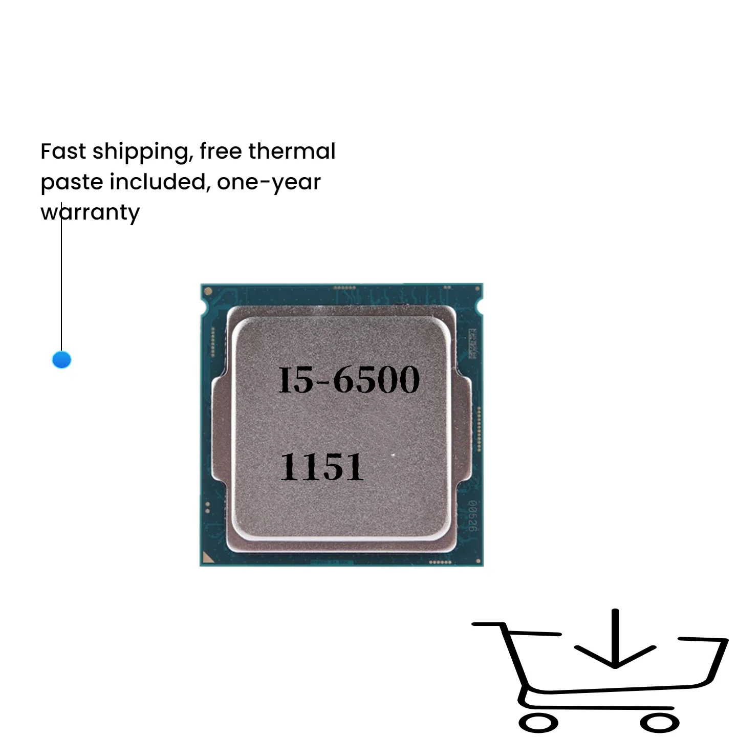 

Core i5-6500 i5 6500 Четырехъядерный процессор с частотой 3,2 ГГц, четырехпоточный процессор, 65 Вт, 6 МБ, LGA 1151
