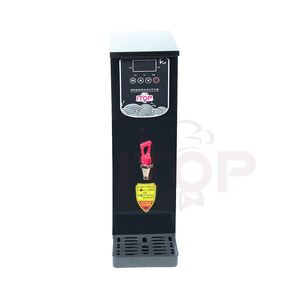 STLF JW الفولاذ المقاوم للصدأ الأسود التيتانيوم الذهب سعة كبيرة 220 فولت 50 هرتز عمودي 45L ذكي خطوة غلاية مياه