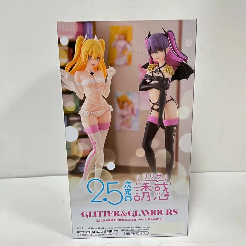 Original Bandai Anime 2.5 Dimensional Seduction GLITTER&GLAMOURS Miriella Medical Liliel Medical Corps ver Action Figure Toy