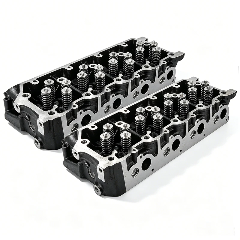 #￥forPair Left & Right Complete Machined Assembled Cylinder Heads 6.0L V8 Power Stroke Diesel 2003-2007 Heavy Duty Pickup Truck