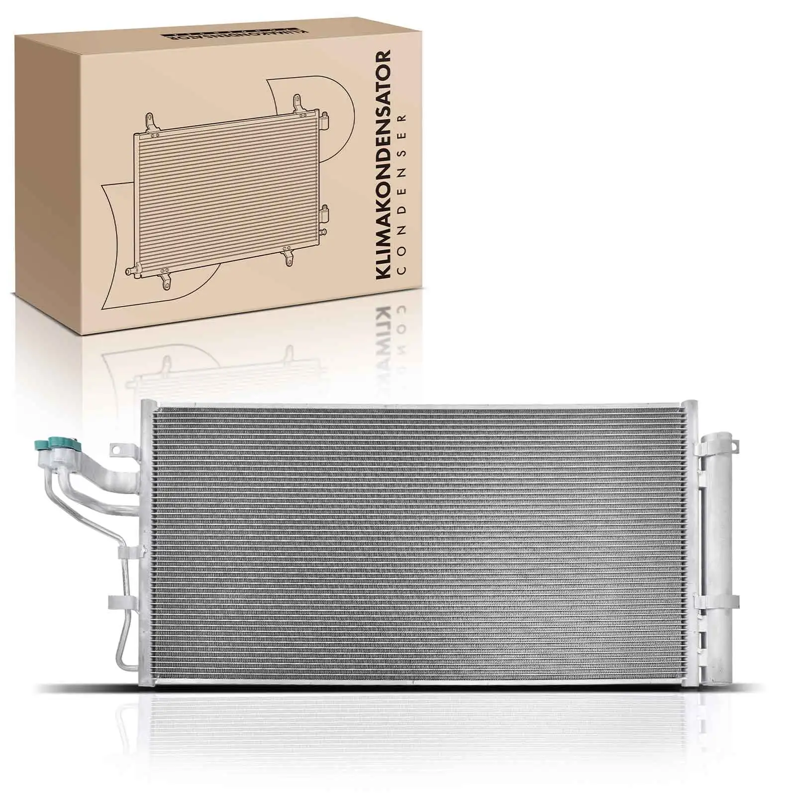 Frankberg 1x condensator airconditioner voor Hyundai Genesis Coupe 2008-2014 4326 976062M000 CN4326PFC
