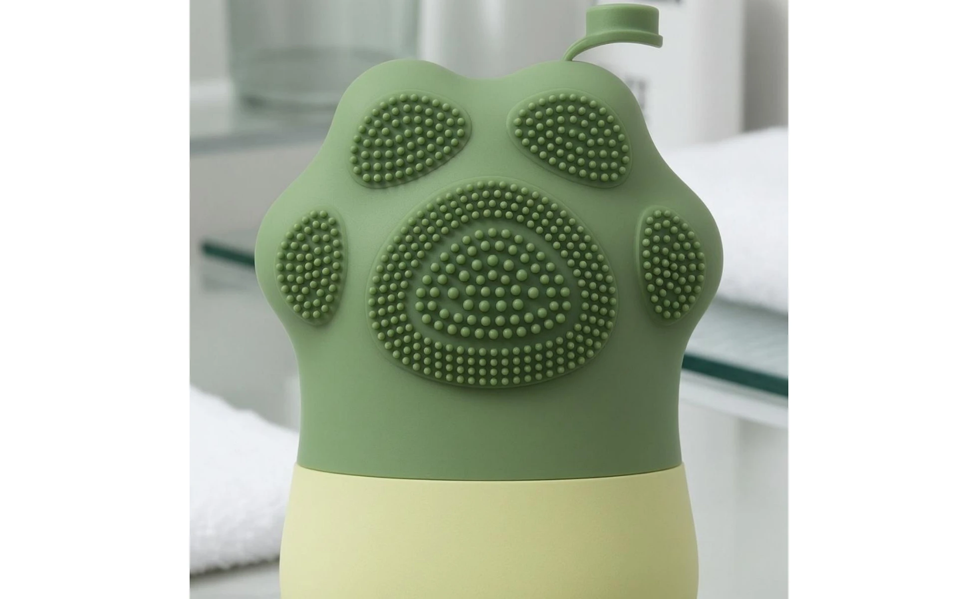 Cat Paw Ice Mold Flexible Facial Ice Mold Face Cooler Freezer Safe Easy Release