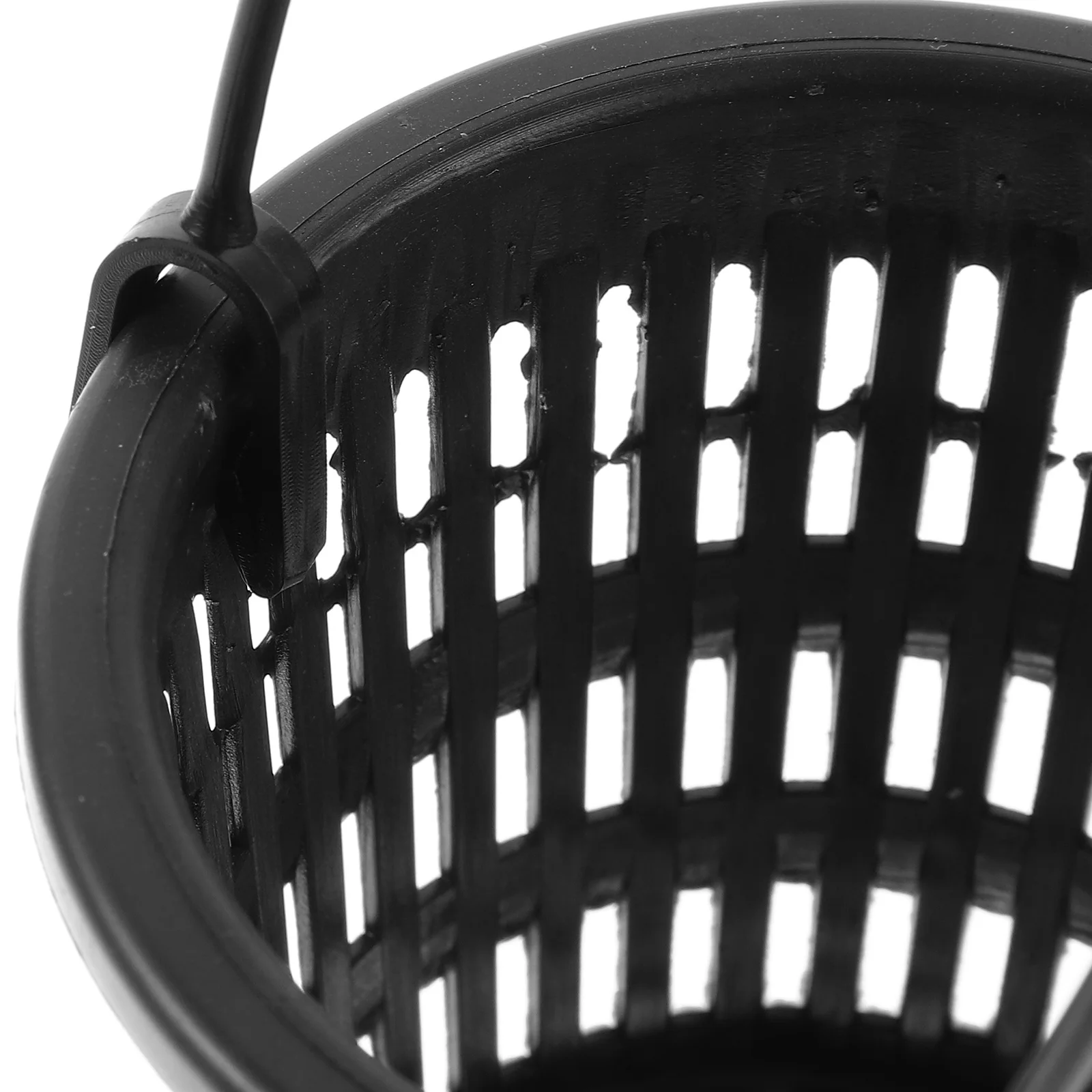 

Indoor Pots for Plants Root Control Orchid Hanging Planter Plastic Flower Wall Black