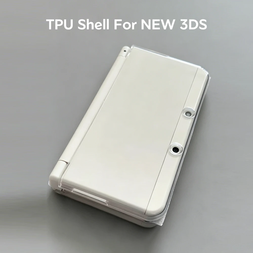 Capa de Proteção TPU de Qualidade Superior para NOVO 3DS. Por favor, preste atenção ao modelo do seu console
