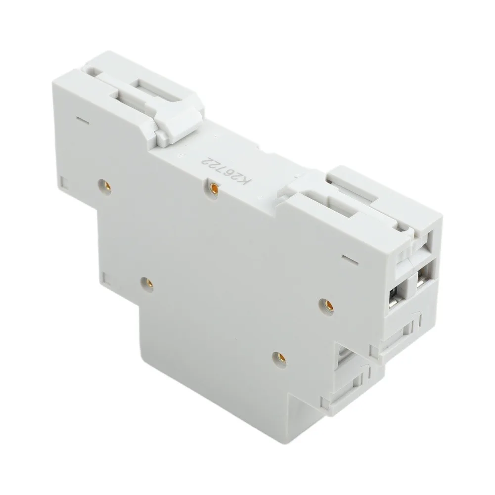 Din Rail Mount Dual Digital Voltmeter Measuring DC 11V-310V with High Accuracy Display TOVME 2D Industrial Use