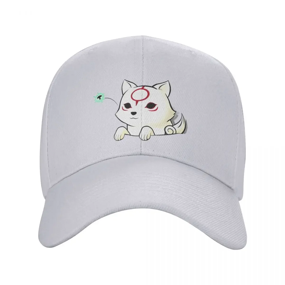 

Okami Amaterasu Wolf Kawaii Animal Mythology Sun Baseball Cap Men Women Fashion Sun Hat Hats Adjustable Polyester Hats Cap