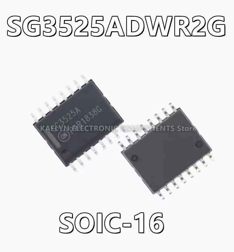 10Pcs/lot SG3525A SG3525ADWR2G Push-Pull Regulator Positive Output Step-Up/Step-Down DC-DC Controller IC 16-SOIC