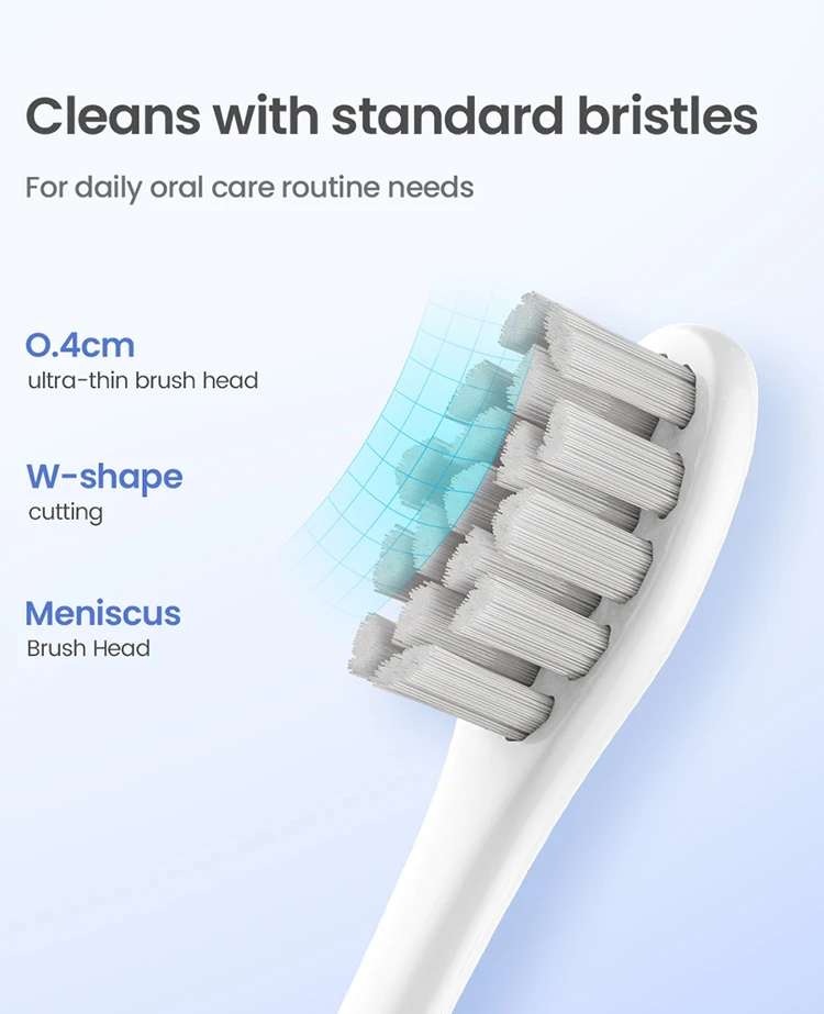 Oclean X Pro Elite Flow Z1 X10 E1 Air 2 mit Series Smart Sonic Elektrische Zahnbürste Ersatzbürstenköpfe Kompatibel – Detail 7