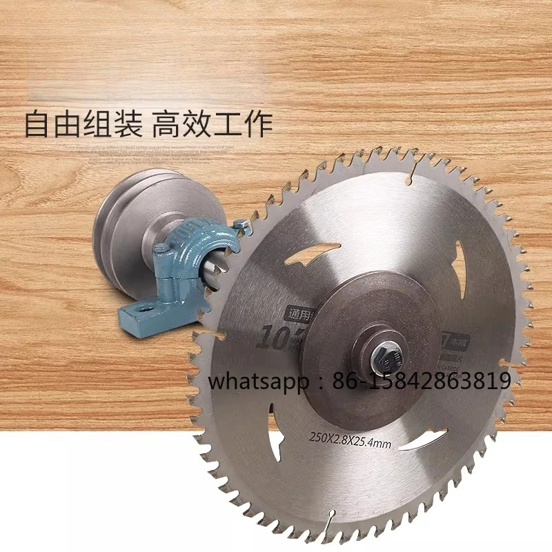 Table  Seat 206 Saw Spindle Seat, Woodworking Machinery Push 205  Accessories Saw Machine Bearing Seat Saw Shaft Spindle