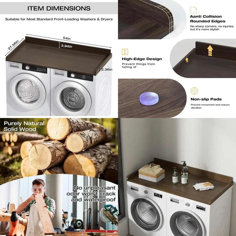 54 Solid Wood Laund…