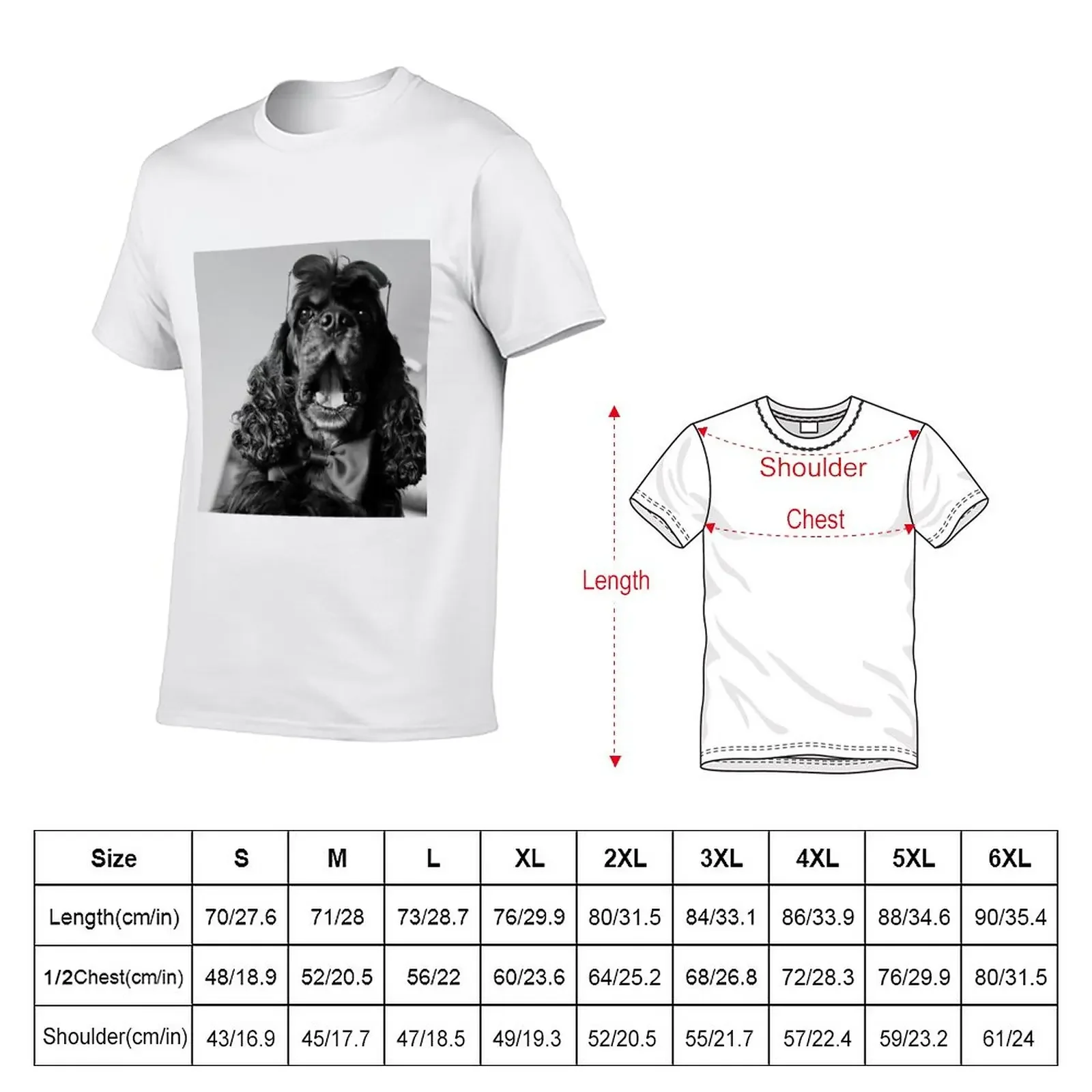 American Cocker Spaniel T-Shirt Blouse funnys plus sizes fitted t shirts for men