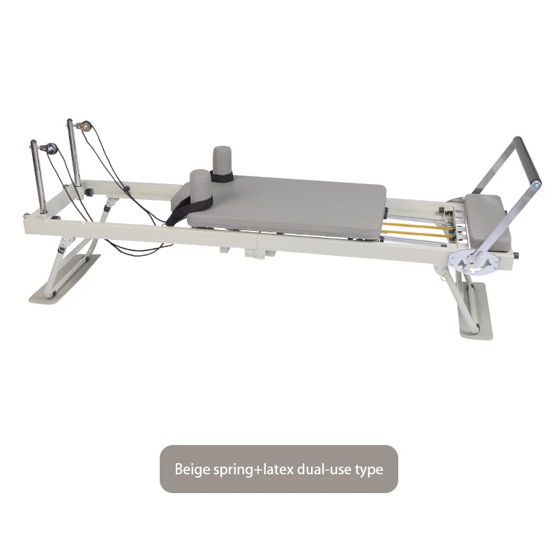 Home Foldable Pilates Stainless Steel Yoga Flexibility Training Bed, Yoga Gym Pilates Core Bed