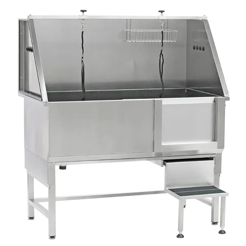 

Pet Cleaning & Bathing Products Multifunction Pet Bathtub Electric Lifting Stainless Steel Dog Grooming Bath Tub